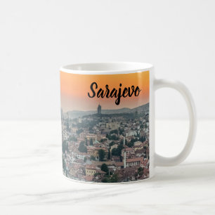 サラエボの上から見た風景 コーヒーマグカップ