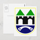 サラエボコート・オブ・アームズ ポストカード (正面/裏面)