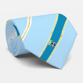 サラエボストライプ国旗 ネクタイ (ロール)