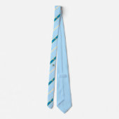 サラエボストライプ国旗 ネクタイ (裏面)