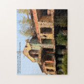 サラエボボスニアの戦争で引き裂かれた建物 ジグソーパズル (縦)