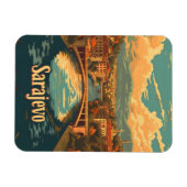 サラエボヴィンテージ マグネット (横)