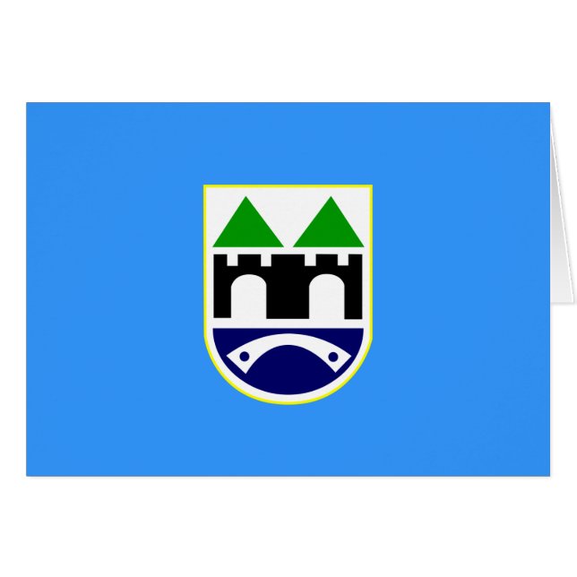 サラエボ国旗 (正面横)