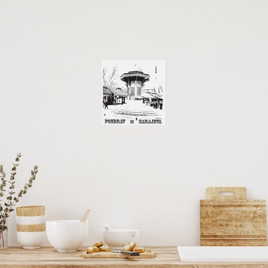 サラエボ ポスター (キッチン)