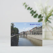 サラエボ – ラテン橋 ポストカード (スタンド正面)