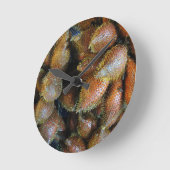 サラク[スネークフルーツ] ラウンド壁時計 (傾斜)