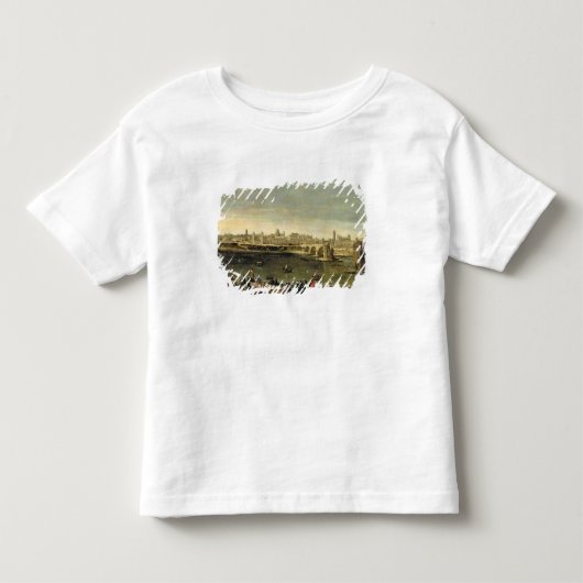 サラゴサ市の眺め トドラーTシャツ (正面)