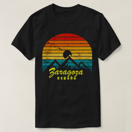 サラゴサ・スペイン出身の少年 Tシャツ (デザイン正面)