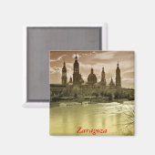 サラゴサ マグネット (正面/裏面)