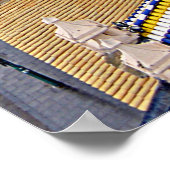 サラゴサ。大聖堂の聖母様。 ポスター (角)