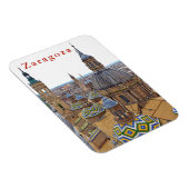 サラゴサ。大聖堂の聖母様。 マグネット (右側)