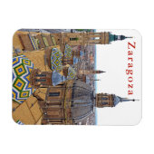 サラゴサ。大聖堂の聖母様。 マグネット (横)