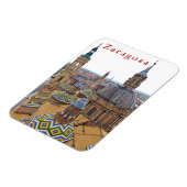 サラゴサ。大聖堂の聖母様。 マグネット (左側)