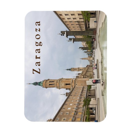 サラゴサ。14番. マグネット (縦)