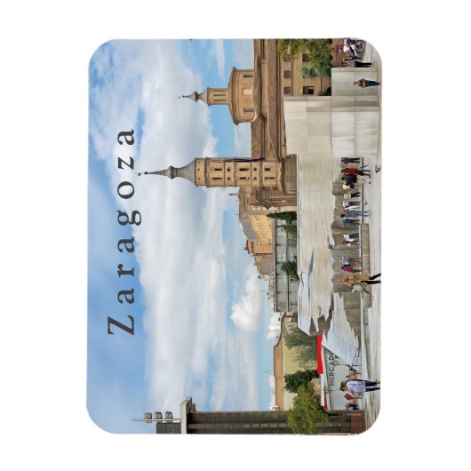 サラゴサ。21番. マグネット (縦)