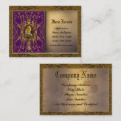 サラシールロイヤルカスタマイズ可能 名刺 (正面/裏面)