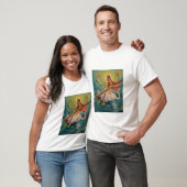 サラスワティヒンドゥー女神ティー Tシャツ (ユニセックス)