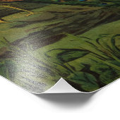 サラスワティ音楽の女神Raja Ravi Varma著 フォトプリント (角)