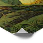 サラスワティ音楽の女神Raja Ravi Varma著 ポスター (角)