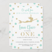 サラズマーメイカスタムド招待状 招待状 (正面/裏面)