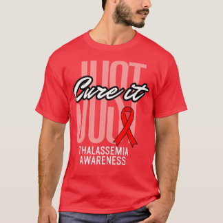 サラセミア認識度 Tシャツ