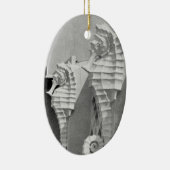 サラソタのシーホース セラミックオーナメント (右)
