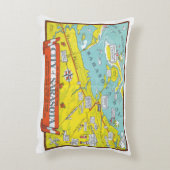 サラソタの地図 アクセントクッション (裏面(縦))