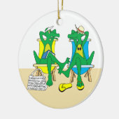 サラソタオーナメント セラミックオーナメント (左)