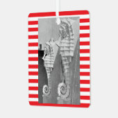 サラソタシーホースオーナメント メタルオーナメント (正面左)