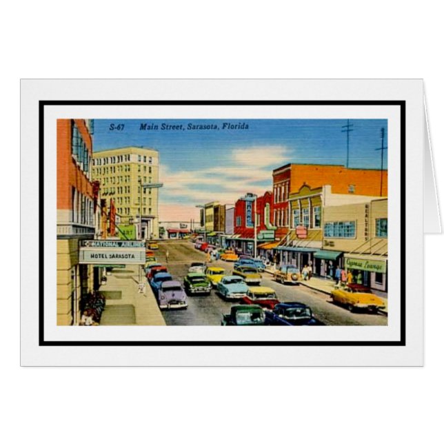 サラソタズメイン通り (正面横)