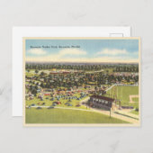 サラソタトレーラーパークヴィンテージフロリダ ポストカード (正面/裏面)