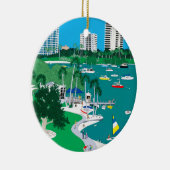 サラソタベイフロントオーナメント セラミックオーナメント (右)