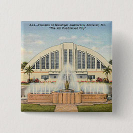 サラソタ市講堂 缶バッジ