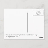 サラソタ湾 ポストカード (裏面)