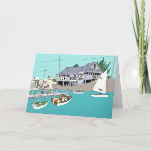 サラソタ フィッシュ キャンプ カード (正面)