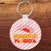 サラソタ，フロリダ キーホルダー (正面)