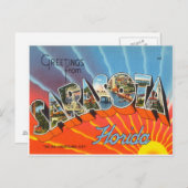 サラソタ フロリダ ポストカード (正面/裏面)