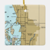 サラソタFLグラフ セラミックオーナメント (正面)