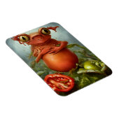 サラダに入った生き物 マグネット (右側)