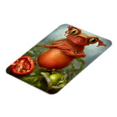 サラダに入った生き物 マグネット (左側)