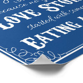 サラダウェディングで始まった話がないのでアルコール ポスター (角)