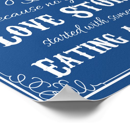 サラダウェディングで始まった話がないのでアルコール ポスター (角)