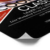 サラダディスプレイ、料理広告クラス ポスター (角)