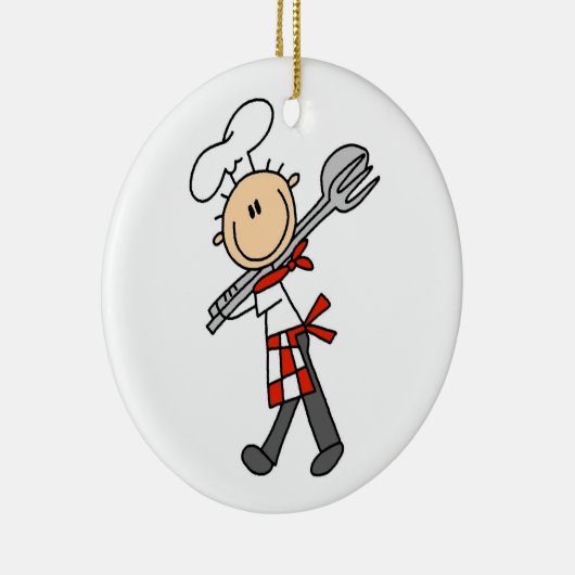 サラダトンガのシェフ セラミックオーナメント (右)