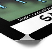 サラダバー試験おもしろいビーガン弁護士ポスター ポスター (角)