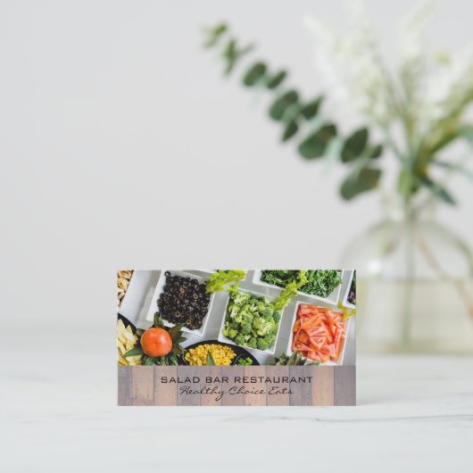 サラダバー | 料理 名刺 (スタンド正面)
