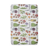 サラダパターンバスマット バスマット (正面縦)