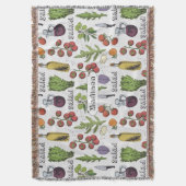サラダパターン名前をカスタムするスローブランケット スローブランケット (正面縦)
