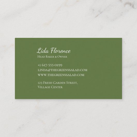 サラダブリス 名刺 (裏面)