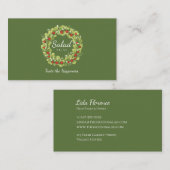 サラダブリス 名刺 (正面/裏面)